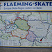 Fläming-Skate - Hinweistafel zum Standort