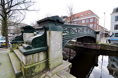 Trapjesbrug in The Hague