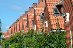 Heiligenhuisjes in Haarlem-Noord