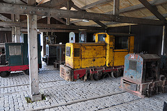 Stoom- en dieseldagen 2012 – Engines in the shed