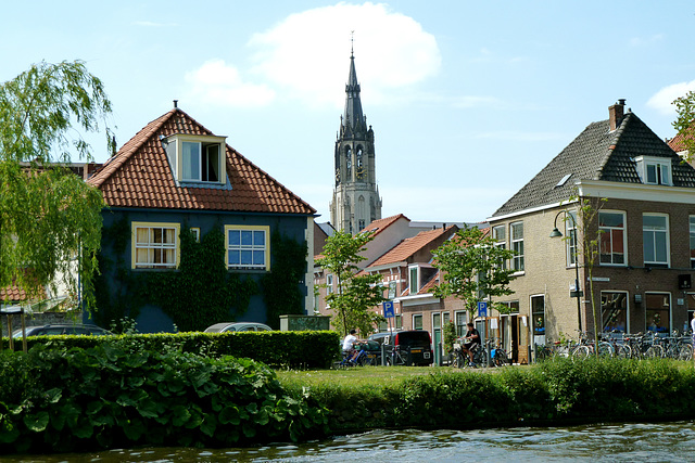 Tower of the New Church in Delft