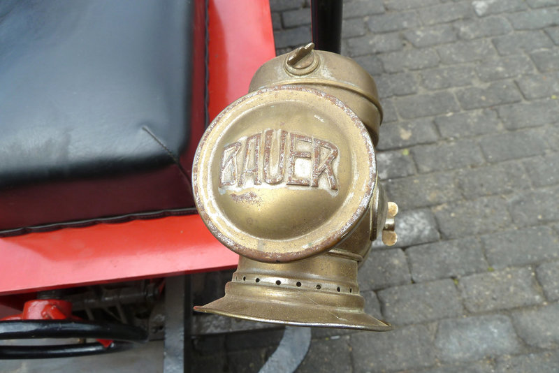 Stoom- en dieseldagen 2012 – Bauer lamp on the Simplex railcar