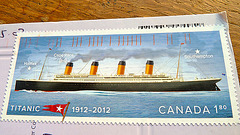 Titanic stamp