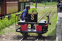 Stoom- en dieseldagen 2012 – Simplex railcar