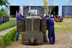 Stoom- en dieseldagen 2012 – Caring for the Whitcomb