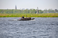 Push boat on the Kagerplassen