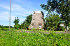 Former windmill Westbroekmolen in Zoeterwoude
