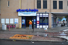 Albert Heijn supermarket undergoing refurbishment