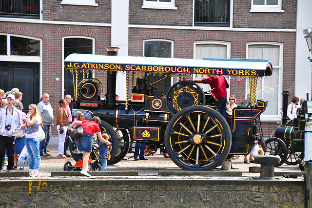 Dordt in Stoom 2012 – Steam tractor of J.G. Atkinson of Scarborough, North Yorkshire, England