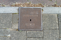 1936 Drain cover of the town of Velsen