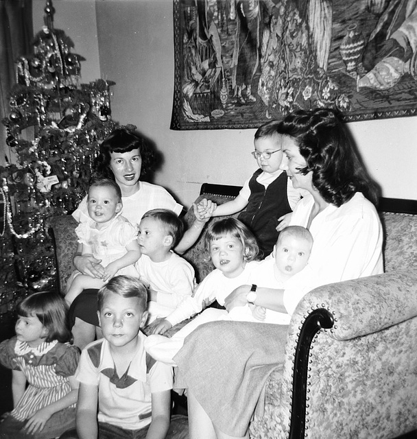 It's a Baby-Boom Christmas,  Charlie Brown. , 1951-1952 Central California