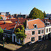 Sterrewacht Leiden – View of Leiden from one of the Observatory domes