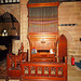 Victorian Organ in Chancel, St James' Church, Idridgehay, Derbyshire