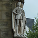 Statue on the city hall in Aix-la-Chapelle