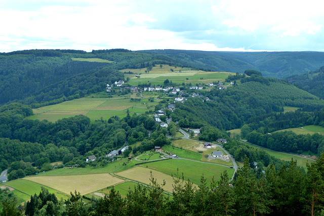 View of Dedenborn, Germany