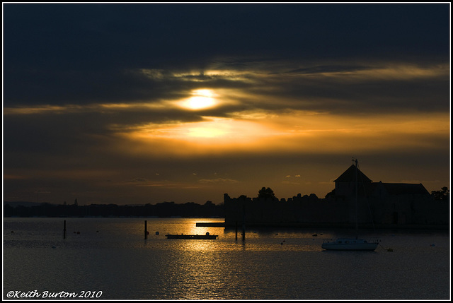 Portchester sunset