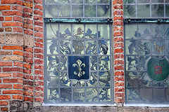 Window with coats-of-arms of the Green Church