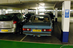 In een parkeergarage in Leuven