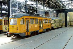 The Hague Public Transport Museum – New and old PCC tram