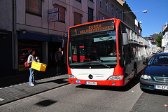 Holiday 2009 – Mercedes-Benz Citaro bus in Trier, Germany