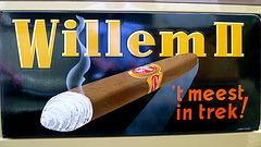 The Hague Public Transport Museum – Advertisement for Willem II cigars