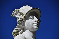 Holiday 2009 –  Statue of Hermes in the garden of the Elector's Palace in Trier, Germany