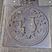 Holiday 2009 –  1901 manhole cover of the city of Trier, Germany