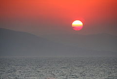 Grecian sunset