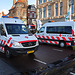 Red Cross vans