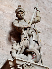 Holiday 2009 – St. George routinely killing a dragon