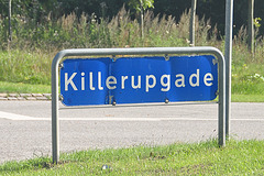 Danish street signs – Killerupgade