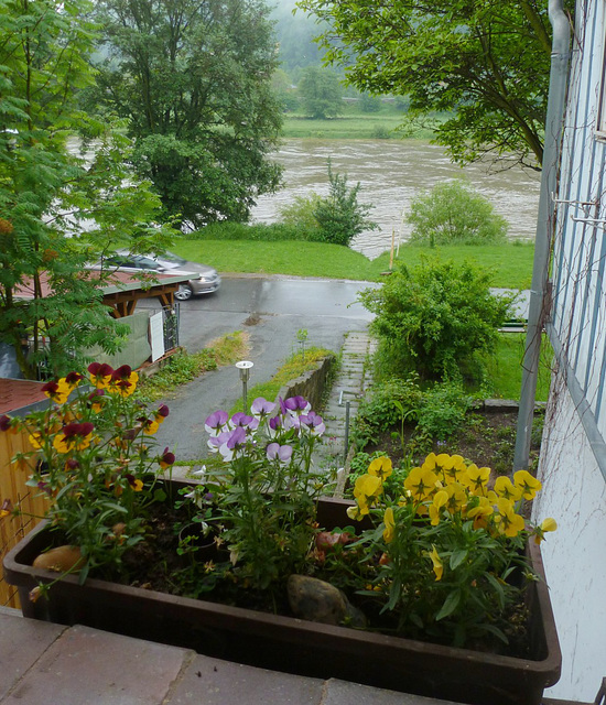 Regenwetter am 1. Juni 2013