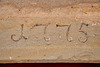 Holiday 2009 – Inscription of the year 1775 on the Trier cathedral