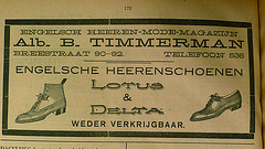 Old advertisements – Lotus & Delta English shoes available again