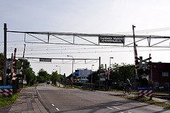 The level crossing near Voorhout