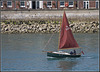 Sailing near the Round Tower, Portsmouth