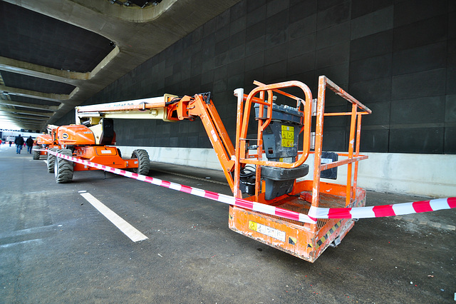 Open day A4 aquaduct – Cherry picker