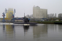 Rendsburger Hochbrücke – German Navy U32