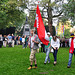Leidens Ontzet 2011 – Carrying the flag of Leiden