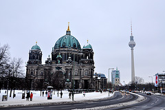 Berlin Dom and Fernsehturm
