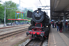 Dordt in Stoom 2012 – Engine 65 018 of the Stoom Stichting Nederland at Dordrecht station