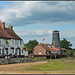 The Royal Oak and the Old Mill, Langstone Harbour.