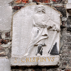 Gable stone of St. Crispinus