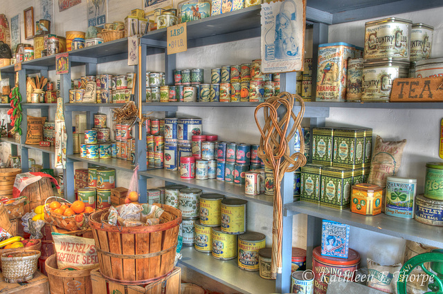 Heritage Village Historic grocery store - HDR - Explore 11/17/11 #492