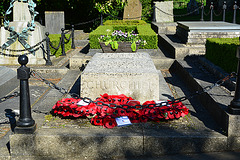 Grave of sir Winston Churchill