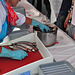 Leidens Ontzet 2011 – Cleaning the herring