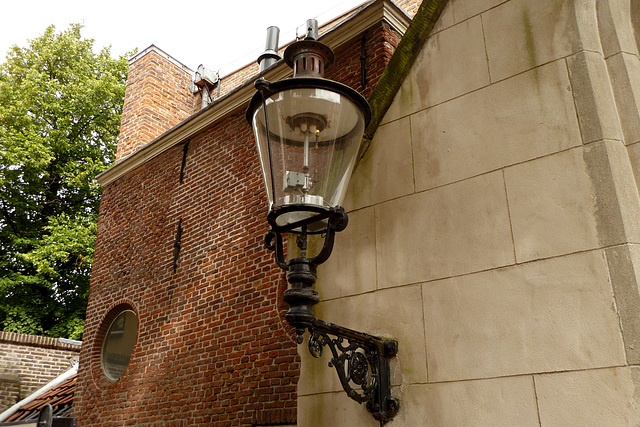 Gas lantern in Haarlem