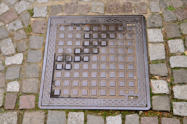 Manhole cover of Nering Bögel of Weert