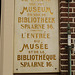 Sign of the Teylers Museum
