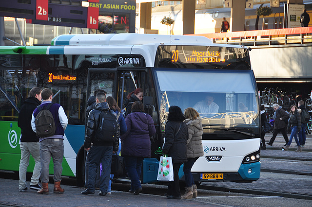 Arriva bus to Noordwijk
